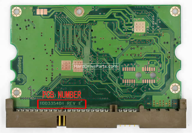 Seagate ST3400632A Carte PCB 100335401