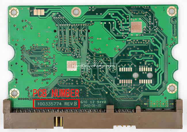 100335774 PCB Disque Dur Seagate