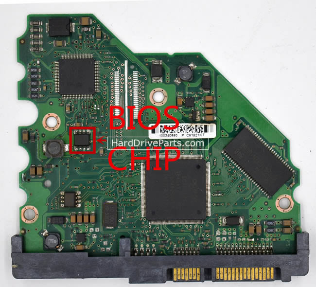 Seagate ST3250318AS Carte PCB 100336321