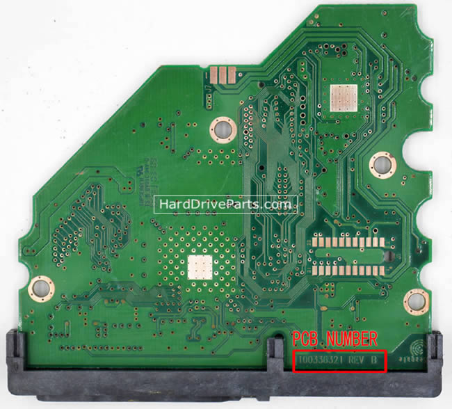 Seagate ST3250318AS Carte PCB 100336321