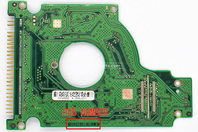 Seagate ST96812A Carte PCB 100346102