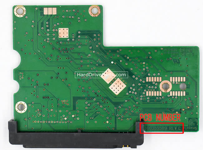 Seagate ST3250824AS Carte PCB 100355589