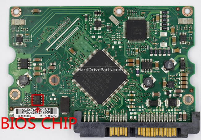 Seagate ST3750640AS Carte PCB 100383395