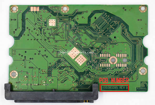 Seagate ST3750640AS Carte PCB 100383395