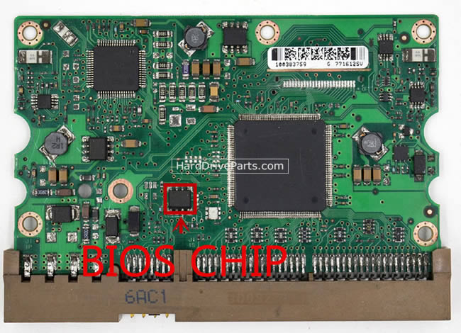 Seagate ST3500841A Carte PCB 100383767