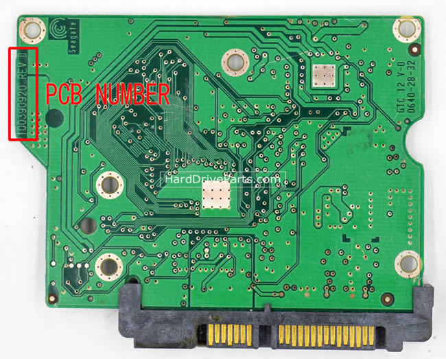 Seagate ST380815AS Carte PCB 100390920