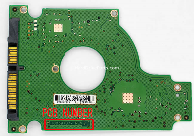 Seagate ST980825AS Carte PCB 100397877