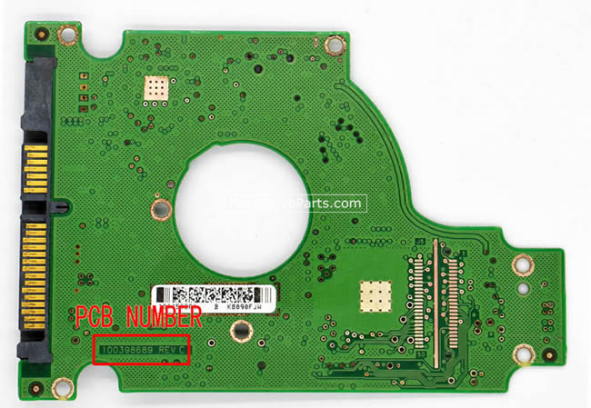 Seagate ST960813AS Carte PCB 100398689