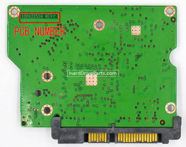 Seagate ST380815AS Carte PCB 100422559