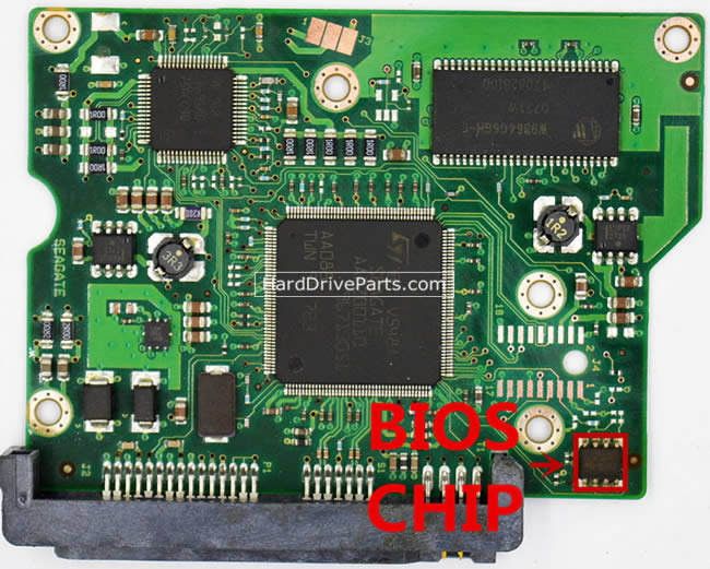 Seagate ST3250310AS Carte PCB 100442000