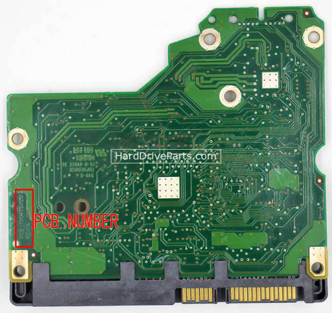 Seagate ST3500320NS Carte PCB 100475720