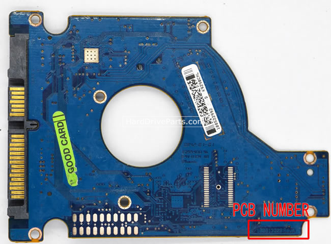 Seagate ST9500325AS Carte PCB 100513229