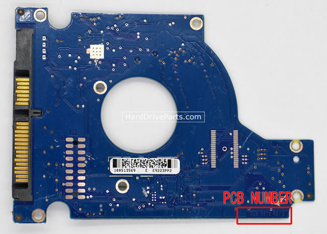 Seagate ST9250421ASG Carte PCB 100513573