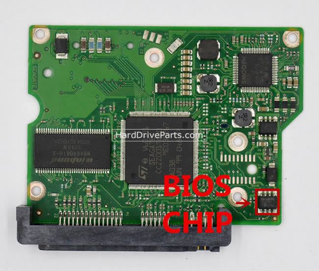 Seagate ST3250318AS Carte PCB 100532367