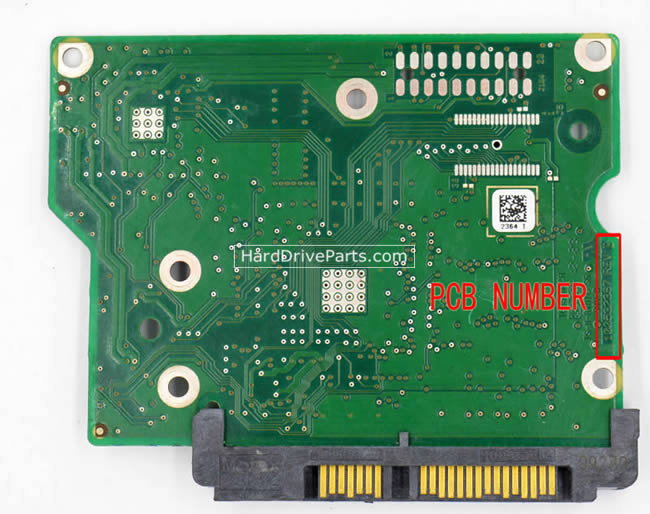 Seagate ST3000DM001 Carte PCB 100532367