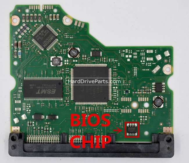 Seagate ST3750528AS Carte PCB 100535537