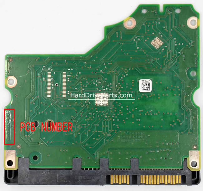 Seagate ST3750528AS Carte PCB 100535537