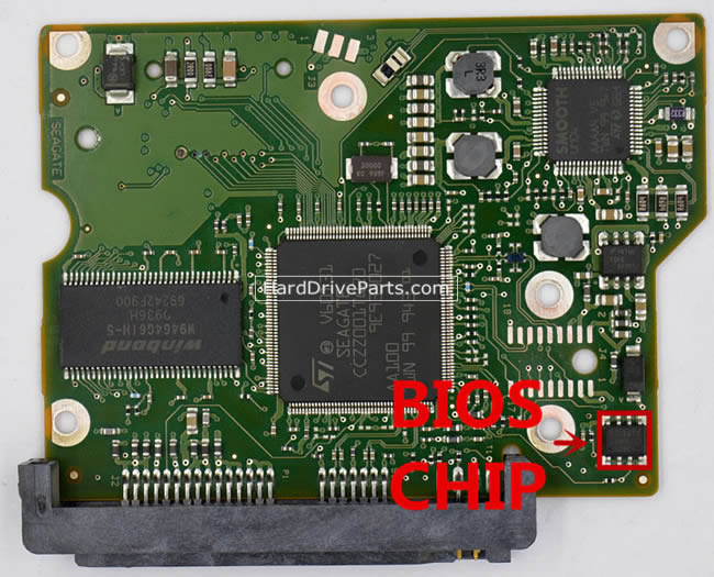 Seagate ST250DM000 Carte PCB 100535704