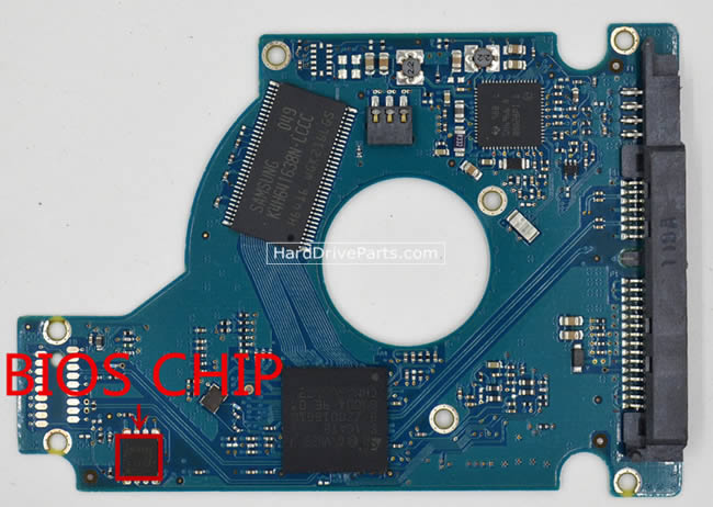 Seagate ST9320327AS Carte PCB 100536286