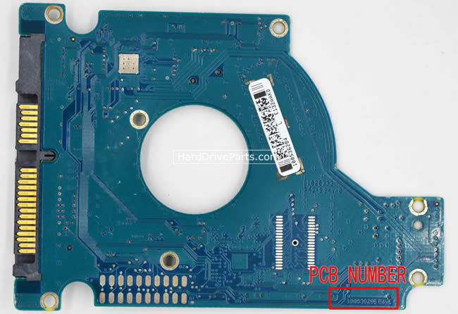 Seagate ST9320327AS Carte PCB 100536286