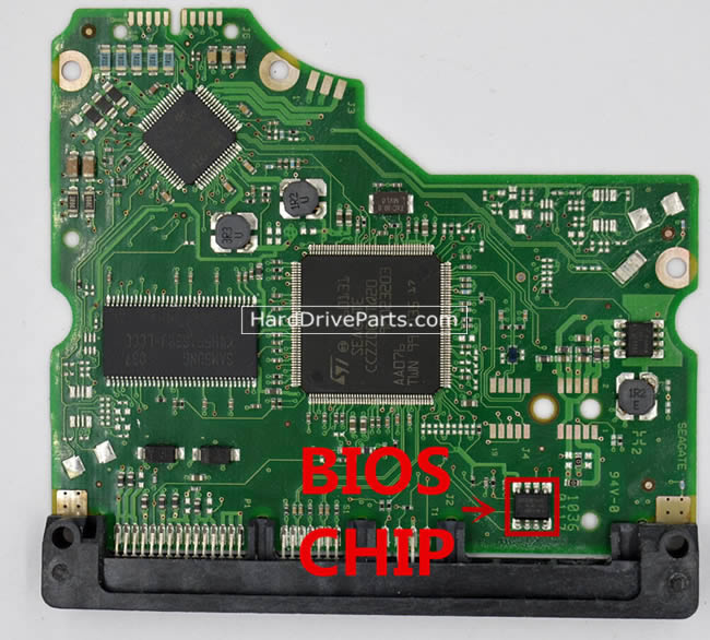 Seagate ST31500541AS Carte PCB 100536501