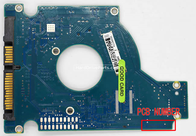 Seagate ST9320423AS Carte PCB 100565308