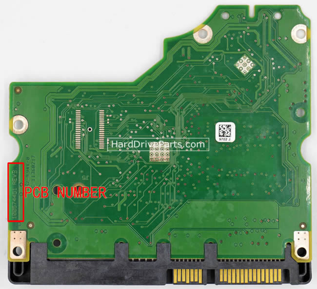 Seagate ST3750525AS Carte PCB 100574451