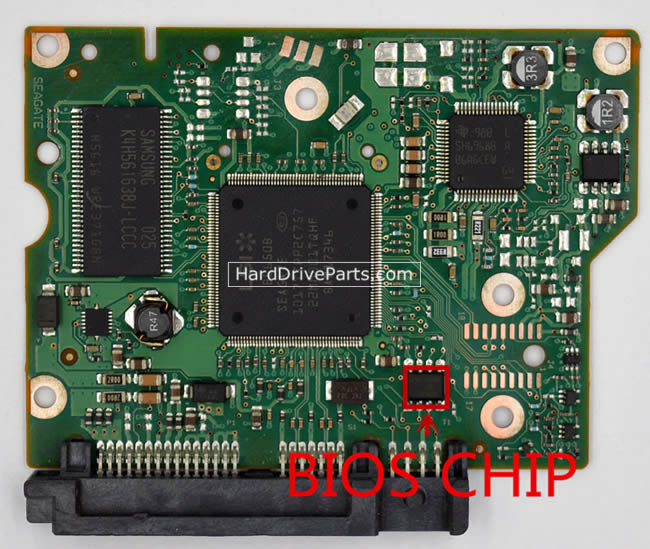 Seagate ST2000VM003 Carte PCB 100603204