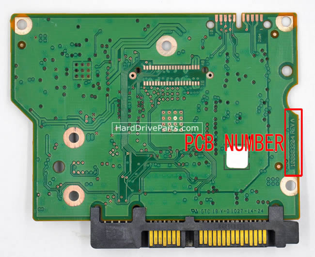 Seagate ST2000VM003 Carte PCB 100603204