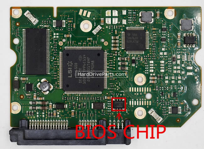 Seagate ST1500DL003 Carte PCB 100603470