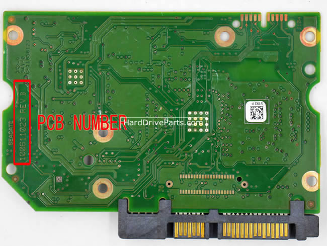 Seagate ST33000651AS Carte PCB 100611023