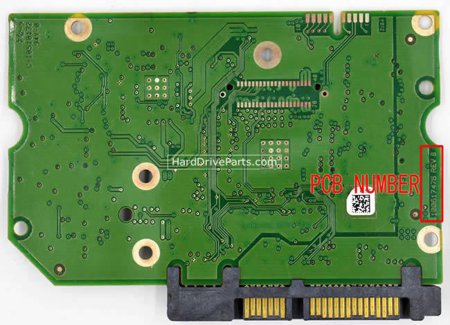 100617476 PCB Disque Dur Seagate