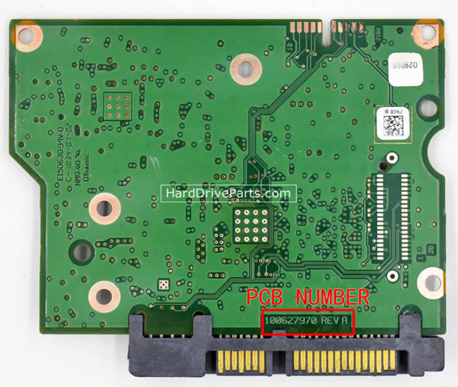 Seagate ST3000DM001 Carte PCB 100627970