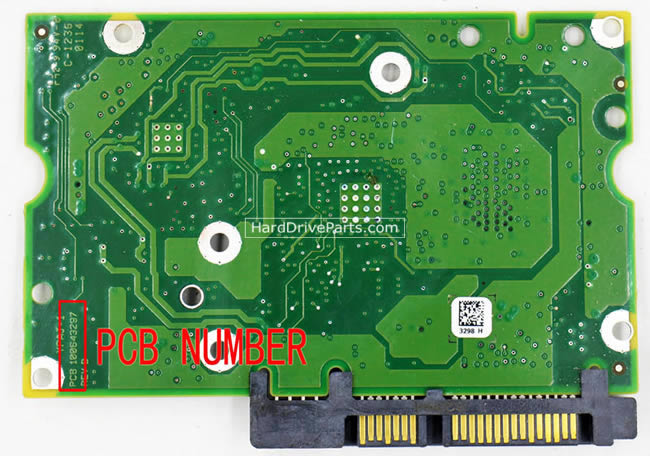 Seagate ST500NM0011 Carte PCB 100643297