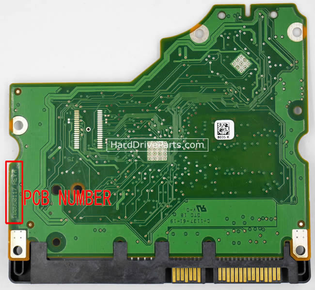 Seagate ST31500541AS Carte PCB 100650117