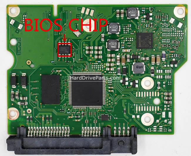 Seagate ST2000DM001 Carte PCB 100653600