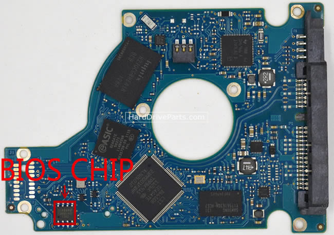 Seagate ST500LX003 Carte PCB 100657576