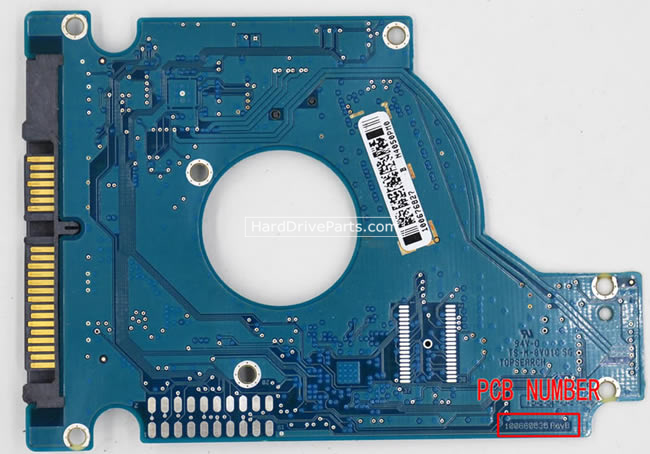 Seagate ST9500323CS Carte PCB 100660535