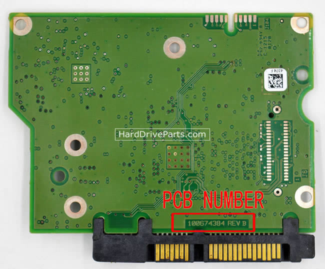 Seagate ST2000VM003 Carte PCB 100674384