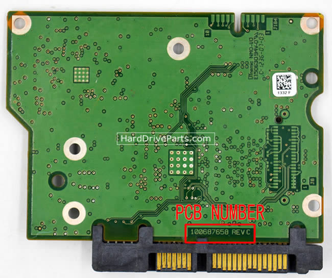 100687658 PCB Disque Dur Seagate