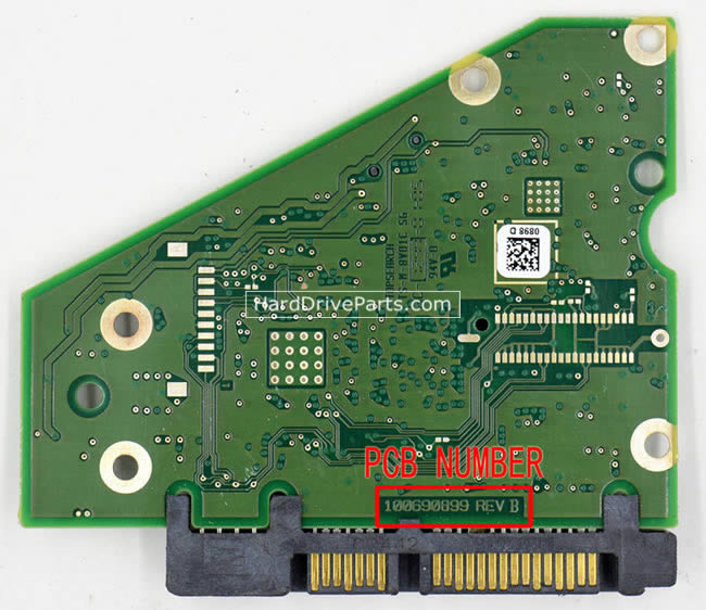 Seagate ST4000DM000 Carte PCB 100690899