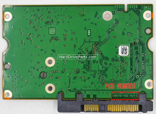 Seagate ST4000NM0023 Carte PCB 100707482