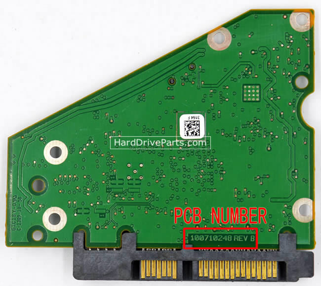 Seagate ST4000DM000 Carte PCB 100710248