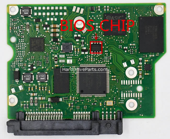 Seagate ST1000DX001 Carte PCB 100716565