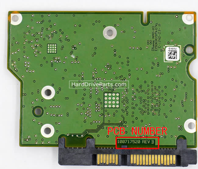 100717520 PCB Disque Dur Seagate