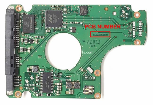 100720903 Carte PCB Seagate