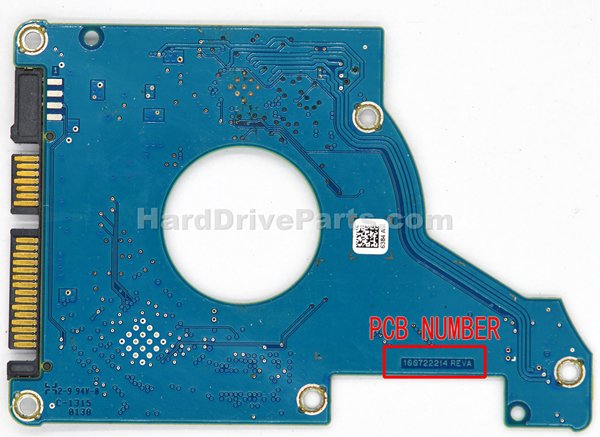 Seagate Carte PCB 100722214