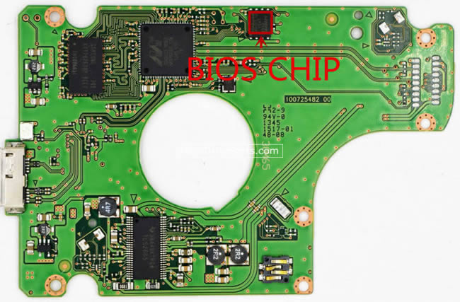 Seagate ST1000LM024 Carte PCB 100725482