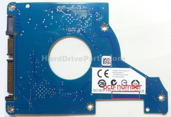Seagate Carte PCB 100728606