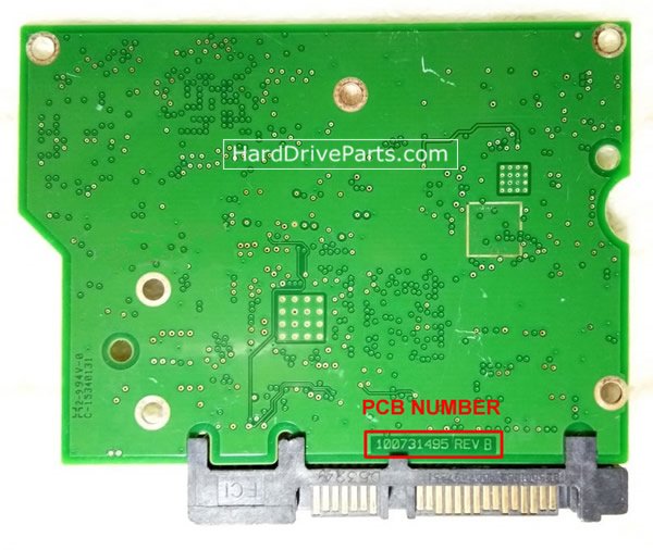 100731495 Carte PCB Seagate